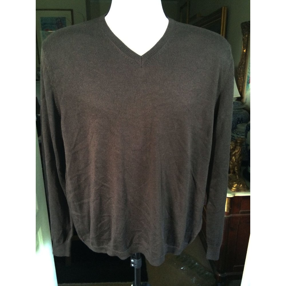 Banana Republic Silk Cashmere Gray Sweater M